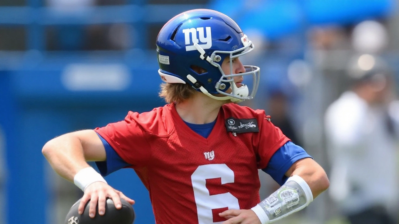 Jaxson Dart Named Giants Starter After Russell Wilson Benching